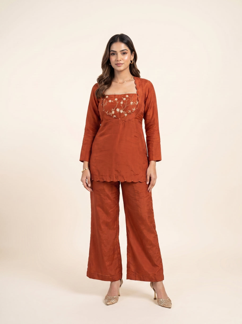 Rust Muse Co-ord Set