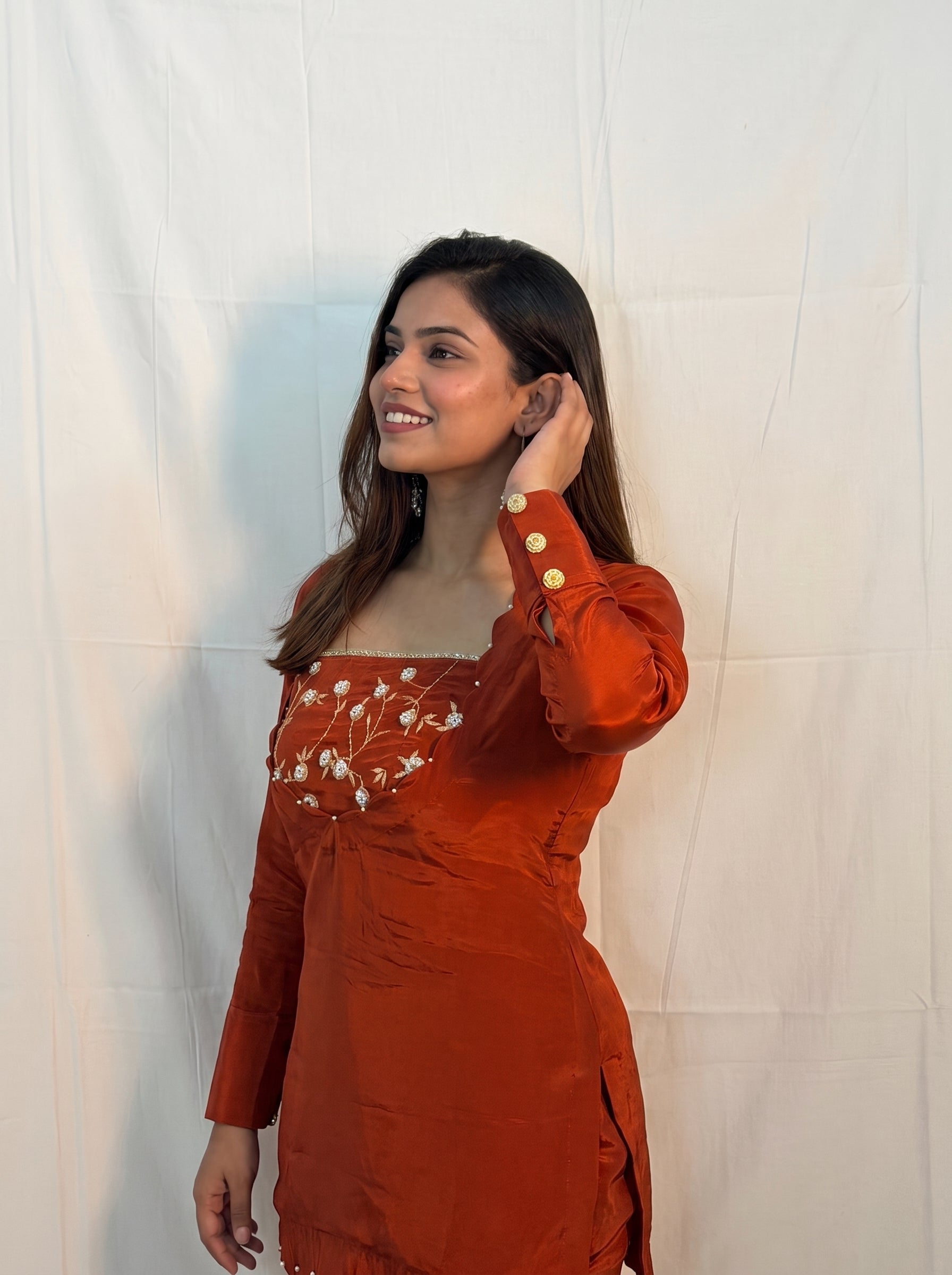 Rust Muse Co-ord Set